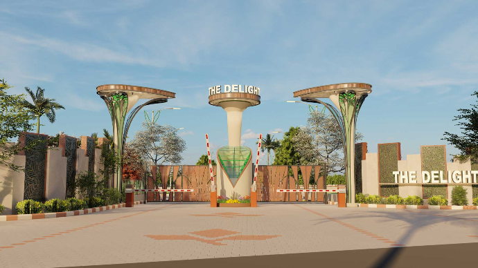 Spanning 20,000 sq. mtr., this beautifully designed development on leaf theme offers residential plots & retail shops with best-in-class infrastructure and a delightful ambiance. Enjoy premium amenities like a temple, community hall, parks, kids' play area, and an open gym. Well-planned 9m, 12m & 18m wide roads ensure seamless connectivity, with Nayla Fort just 3.9 km away and Aarogya Homoeopathic Medical College & Hospital only 2.6 km away.  A perfect blend of comfort, recreation, and modern living!