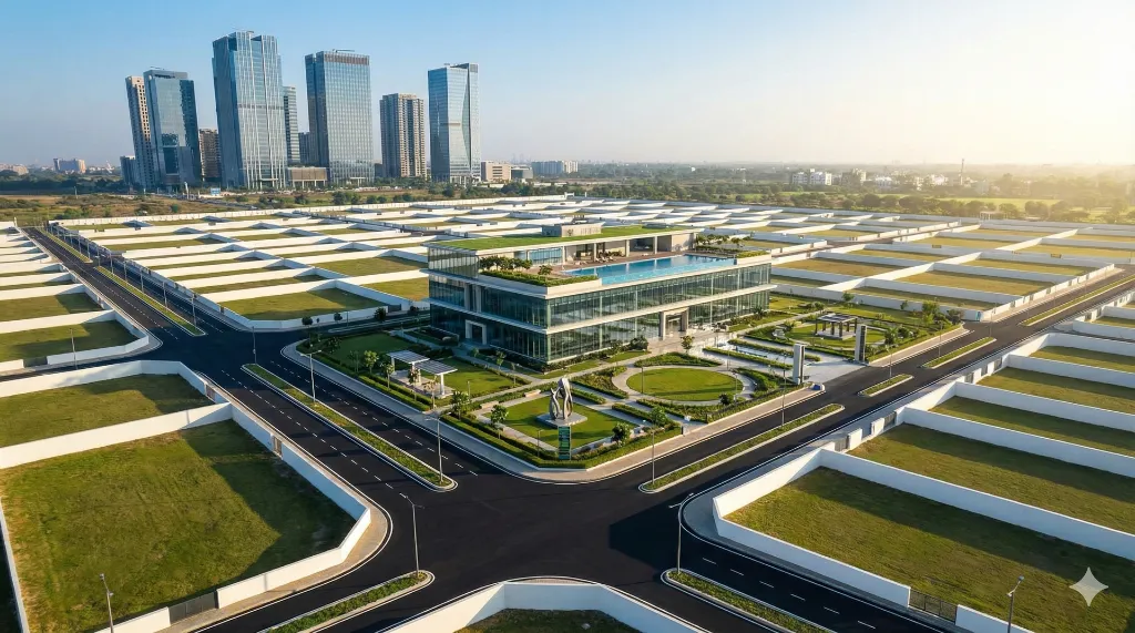 Shilp Centrica - Exclusive Plots near GIFT City, Gandhinagar Corridor.webp