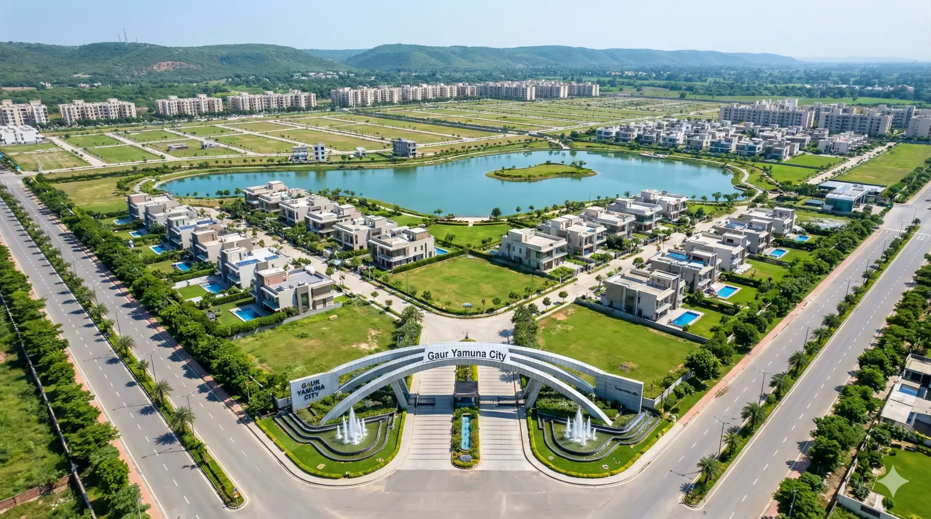 Gaur Yamuna City - 1st Parkview Premium Plots near Jewar Airport