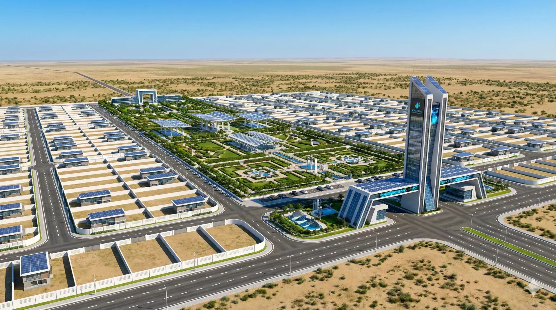 Greenera Smart City - Strategic Residential Plots in Dholera SIR